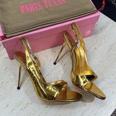 PARIS TEXAS 小众品牌 2026春夏新款糖果色高跟圆头露趾拼色后空女凉鞋 材质:鞋面进口牛漆皮/进口金属牛皮+ PARIS TEXAS 小众品牌 2026春夏新款糖果色高跟圆头露趾拼色后空女凉鞋 材质:鞋面进口牛漆皮/进口金属牛皮+