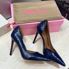 PARIS TEXAS 小众品牌 2026春夏新款糖果色高跟尖头拼色侧空女单鞋 材质:鞋面进口牛漆皮/进口蛇纹牛皮+水染 PARIS TEXAS 小众品牌 2026春夏新款糖果色高跟尖头拼色侧空女单鞋 材质:鞋面进口牛漆皮/进口蛇纹牛皮+水染