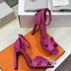 (配全套飞机盒) 莞产 代购级 爱马仕 Hermes 202春夏经典系列新色Joy高跟果冻色工字拖女鞋 H家字母log (配全套飞机盒) 莞产 代购级 爱马仕 Hermes 202春夏经典系列新色Joy高跟果冻色工字拖女鞋 H家字母log