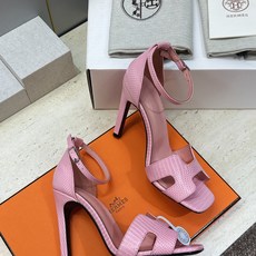 (配全套飞机盒) 莞产 代购级 爱马仕 Hermes 202春夏经典系列新色Joy高跟果冻色工字拖女鞋 H家字母log (配全套飞机盒) 莞产 代购级 爱马仕 Hermes 202春夏经典系列新色Joy高跟果冻色工字拖女鞋 H家字母log
