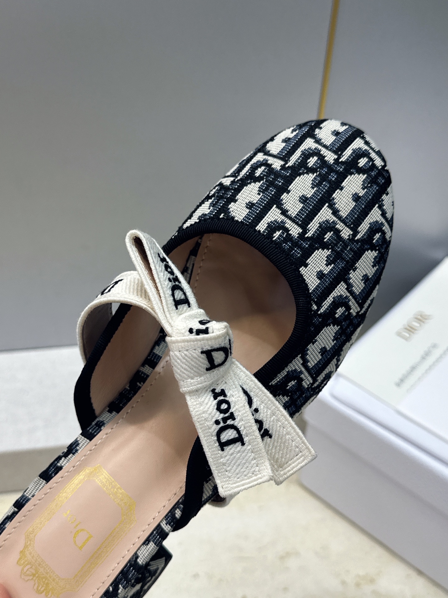 J'ADIOR 迪奥 Dior 2026 早春新款蝴蝶结玛丽珍芭蕾舞娃娃女鞋 明星同款CD字母logo立体刺绣织带低跟 J'ADIOR 迪奥 Dior 2026 早春新款蝴蝶结玛丽珍芭蕾舞娃娃女鞋 明星同款CD字母logo立体刺绣织带低跟