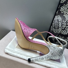 周仰杰Jimmy Choo 2026春夏新款水钻幻彩果冻色交叉带女鞋 吉米周JC字母logo 高跟鱼嘴露趾中空凉鞋 材质 周仰杰Jimmy Choo 2026春夏新款水钻幻彩果冻色交叉带女鞋 吉米周JC字母logo 高跟鱼嘴露趾中空凉鞋 材质
