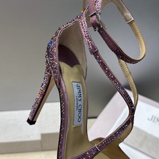 周仰杰Jimmy Choo 2026春夏新款水钻幻彩果冻色交叉带女鞋 吉米周JC字母logo 高跟鱼嘴露趾中空凉鞋 材质 周仰杰Jimmy Choo 2026春夏新款水钻幻彩果冻色交叉带女鞋 吉米周JC字母logo 高跟鱼嘴露趾中空凉鞋 材质