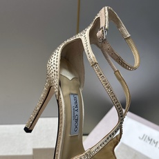 周仰杰Jimmy Choo 2026春夏新款水钻幻彩果冻色交叉带女鞋 吉米周JC字母logo 高跟鱼嘴露趾中空凉鞋 材质 周仰杰Jimmy Choo 2026春夏新款水钻幻彩果冻色交叉带女鞋 吉米周JC字母logo 高跟鱼嘴露趾中空凉鞋 材质