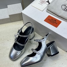 (配全套飞机盒) 莞产 顶级代购级 爱马仕 Hermes 2026春夏新款 Mila 玛丽珍芭蕾舞拼色高跟女鞋 H家字 (配全套飞机盒) 莞产 顶级代购级 爱马仕 Hermes 2026春夏新款 Mila 玛丽珍芭蕾舞拼色高跟女鞋 H家字
