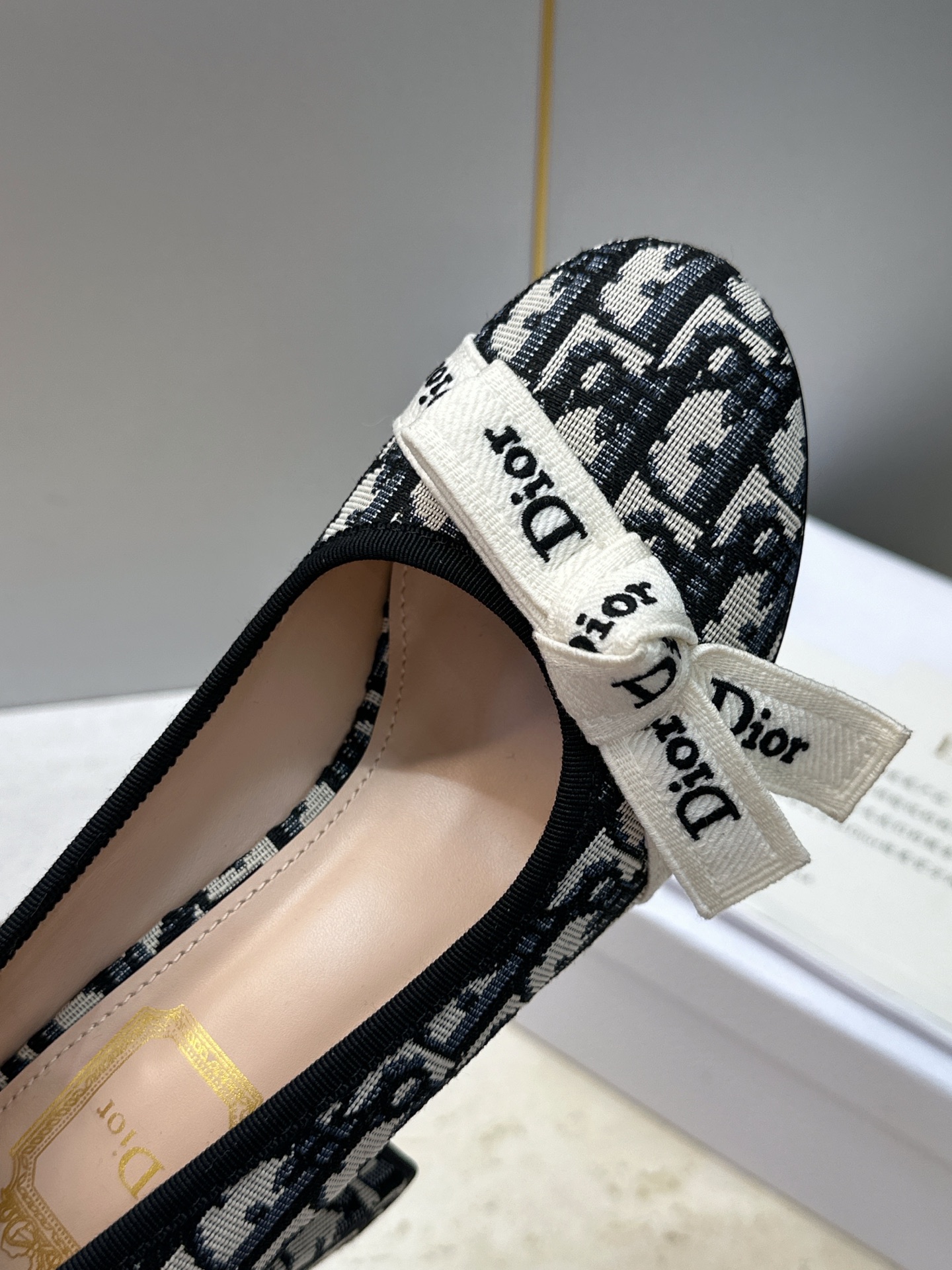 J'ADIOR 迪奥 Dior 2026 早春新款蝴蝶结粗跟芭蕾舞娃娃女鞋 明星同款CD字母logo立体刺绣高跟圆头玛 J'ADIOR 迪奥 Dior 2026 早春新款蝴蝶结粗跟芭蕾舞娃娃女鞋 明星同款CD字母logo立体刺绣高跟圆头玛