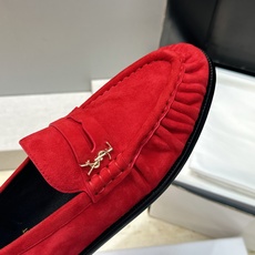 男士+20 SAINT LAURENT 2026春夏情侣新款果冻色懒人单鞋 YSL明星同款字母logo五金扣平底圆头拼色 男士+20 SAINT LAURENT 2026春夏情侣新款果冻色懒人单鞋 YSL明星同款字母logo五金扣平底圆头拼色