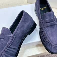 男士+20 SAINT LAURENT 2026春夏情侣新款果冻色懒人单鞋 YSL明星同款字母logo五金扣平底圆头拼色 男士+20 SAINT LAURENT 2026春夏情侣新款果冻色懒人单鞋 YSL明星同款字母logo五金扣平底圆头拼色