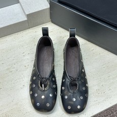 / ALOHAS 小众潮牌2026秋冬新款玛丽珍蝴蝶结复古擦色芭蕾舞女鞋 明星同款字母logo五金铆钉扣平底圆头拼色乐 / ALOHAS 小众潮牌2026秋冬新款玛丽珍蝴蝶结复古擦色芭蕾舞女鞋 明星同款字母logo五金铆钉扣平底圆头拼色乐
