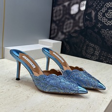 Aquazzura 2026春夏新款鱼鳞纹亮片拼色女鞋 大菠萝字母logo高跟尖头穆勒凉拖鞋 材质鞋面进口小牛皮/进口金 Aquazzura 2026春夏新款鱼鳞纹亮片拼色女鞋 大菠萝字母logo高跟尖头穆勒凉拖鞋 材质鞋面进口小牛皮/进口金
