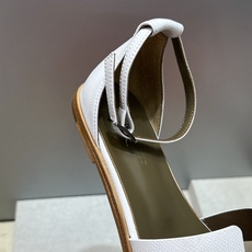 (配全套飞机盒) 莞货 顶级版 爱马仕 Hermes 春夏新色经典款 Santorini 拼色工字拖女鞋 H家平底圆头 (配全套飞机盒) 莞货 顶级版 爱马仕 Hermes 春夏新色经典款 Santorini 拼色工字拖女鞋 H家平底圆头