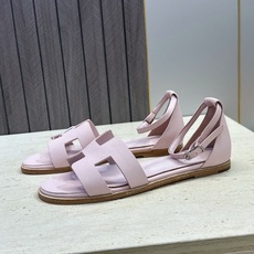 (配全套飞机盒) 莞货 顶级版 爱马仕 Hermes 春夏新色经典款 Santorini 拼色工字拖女鞋 H家平底圆头 (配全套飞机盒) 莞货 顶级版 爱马仕 Hermes 春夏新色经典款 Santorini 拼色工字拖女鞋 H家平底圆头