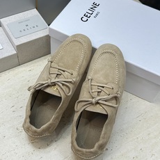 CELINE 2026秋冬新款复古休闲女鞋 瑟琳字母logo平底方头系带乐福单鞋 材质鞋面进口羊猄皮+羊猄皮皮内里+原 CELINE 2026秋冬新款复古休闲女鞋 瑟琳字母logo平底方头系带乐福单鞋 材质鞋面进口羊猄皮+羊猄皮皮内里+原