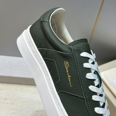 (仅男码) Santoni 2026秋冬新款系带舒适休闲时尚男鞋 圣东尼字母logo厚底圆头拼色百搭拼色滑板鞋 材质: (仅男码) Santoni 2026秋冬新款系带舒适休闲时尚男鞋 圣东尼字母logo厚底圆头拼色百搭拼色滑板鞋 材质: