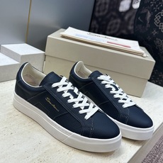 (仅男码) Santoni 2026秋冬新款系带舒适休闲时尚男鞋 圣东尼字母logo厚底圆头拼色百搭拼色滑板鞋 材质: (仅男码) Santoni 2026秋冬新款系带舒适休闲时尚男鞋 圣东尼字母logo厚底圆头拼色百搭拼色滑板鞋 材质: