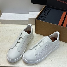 (仅男码) Zegna TS-SECONDSKIN 经典商务弹力交叉松紧带舒适休闲男鞋 杰尼亚TriPle Stitc (仅男码) Zegna TS-SECONDSKIN 经典商务弹力交叉松紧带舒适休闲男鞋 杰尼亚TriPle Stitc