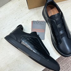 (仅男码) Zegna TS-SECONDSKIN 经典商务弹力交叉松紧带舒适休闲男鞋 杰尼亚TriPle Stitc (仅男码) Zegna TS-SECONDSKIN 经典商务弹力交叉松紧带舒适休闲男鞋 杰尼亚TriPle Stitc