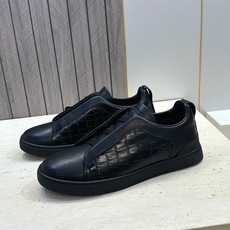 (仅男码) Zegna TS-SECONDSKIN 经典商务弹力交叉松紧带舒适休闲男鞋 杰尼亚TriPle Stitc (仅男码) Zegna TS-SECONDSKIN 经典商务弹力交叉松紧带舒适休闲男鞋 杰尼亚TriPle Stitc