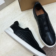 (仅男码) Zegna TS-SECONDSKIN 经典商务弹力交叉松紧带舒适休闲男鞋 杰尼亚TriPle Stitc (仅男码) Zegna TS-SECONDSKIN 经典商务弹力交叉松紧带舒适休闲男鞋 杰尼亚TriPle Stitc