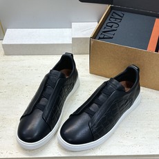 (仅男码) Zegna TS-SECONDSKIN 经典商务弹力交叉松紧带舒适休闲男鞋 杰尼亚TriPle Stitc (仅男码) Zegna TS-SECONDSKIN 经典商务弹力交叉松紧带舒适休闲男鞋 杰尼亚TriPle Stitc