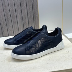 (仅男码) Zegna TS-SECONDSKIN 经典商务弹力交叉松紧带舒适休闲男鞋 杰尼亚TriPle Stitc (仅男码) Zegna TS-SECONDSKIN 经典商务弹力交叉松紧带舒适休闲男鞋 杰尼亚TriPle Stitc