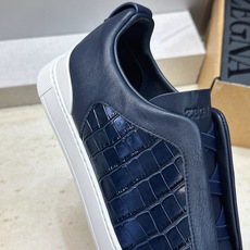 (仅男码) Zegna TS-SECONDSKIN 经典商务弹力交叉松紧带舒适休闲男鞋 杰尼亚TriPle Stitc (仅男码) Zegna TS-SECONDSKIN 经典商务弹力交叉松紧带舒适休闲男鞋 杰尼亚TriPle Stitc