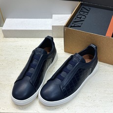 (仅男码) Zegna TS-SECONDSKIN 经典商务弹力交叉松紧带舒适休闲男鞋 杰尼亚TriPle Stitc (仅男码) Zegna TS-SECONDSKIN 经典商务弹力交叉松紧带舒适休闲男鞋 杰尼亚TriPle Stitc