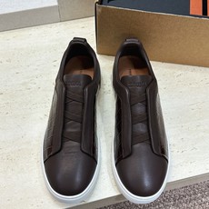 (仅男码) Zegna TS-SECONDSKIN 经典商务弹力交叉松紧带舒适休闲男鞋 杰尼亚TriPle Stitc (仅男码) Zegna TS-SECONDSKIN 经典商务弹力交叉松紧带舒适休闲男鞋 杰尼亚TriPle Stitc