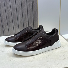 (仅男码) Zegna TS-SECONDSKIN 经典商务弹力交叉松紧带舒适休闲男鞋 杰尼亚TriPle Stitc (仅男码) Zegna TS-SECONDSKIN 经典商务弹力交叉松紧带舒适休闲男鞋 杰尼亚TriPle Stitc