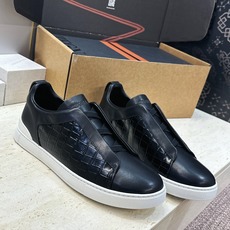 (仅男码) Zegna TS-SECONDSKIN 经典商务弹力交叉松紧带舒适休闲男鞋 杰尼亚TriPle Stitc (仅男码) Zegna TS-SECONDSKIN 经典商务弹力交叉松紧带舒适休闲男鞋 杰尼亚TriPle Stitc