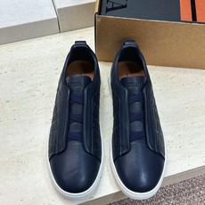 (仅男码) Zegna TS-SECONDSKIN 经典商务弹力交叉松紧带舒适休闲男鞋 杰尼亚TriPle Stitc (仅男码) Zegna TS-SECONDSKIN 经典商务弹力交叉松紧带舒适休闲男鞋 杰尼亚TriPle Stitc