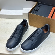 (仅男码) Zegna TS-SECONDSKIN 经典商务弹力交叉松紧带舒适休闲男鞋 杰尼亚TriPle Stitc (仅男码) Zegna TS-SECONDSKIN 经典商务弹力交叉松紧带舒适休闲男鞋 杰尼亚TriPle Stitc