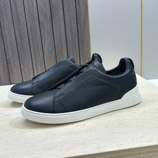 (仅男码) Zegna TS-SECONDSKIN 经典商务弹力交叉松紧带舒适休闲男鞋 杰尼亚TriPle Stitc (仅男码) Zegna TS-SECONDSKIN 经典商务弹力交叉松紧带舒适休闲男鞋 杰尼亚TriPle Stitc