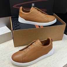 (仅男码) Zegna TS-SECONDSKIN 经典商务弹力交叉松紧带舒适休闲男鞋 杰尼亚TriPle Stitc (仅男码) Zegna TS-SECONDSKIN 经典商务弹力交叉松紧带舒适休闲男鞋 杰尼亚TriPle Stitc
