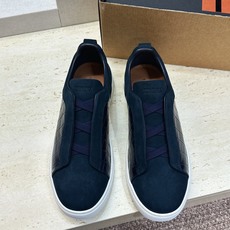 (仅男码) Zegna TS-SECONDSKIN 经典商务弹力交叉松紧带舒适休闲男鞋 杰尼亚TriPle Stitc (仅男码) Zegna TS-SECONDSKIN 经典商务弹力交叉松紧带舒适休闲男鞋 杰尼亚TriPle Stitc