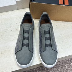 (仅男码) Zegna TS-SECONDSKIN 经典商务弹力交叉松紧带舒适休闲男鞋 杰尼亚TriPle Stitc (仅男码) Zegna TS-SECONDSKIN 经典商务弹力交叉松紧带舒适休闲男鞋 杰尼亚TriPle Stitc