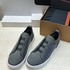 (仅男码) Zegna TS-SECONDSKIN 经典商务弹力交叉松紧带舒适休闲男鞋 杰尼亚TriPle Stitc (仅男码) Zegna TS-SECONDSKIN 经典商务弹力交叉松紧带舒适休闲男鞋 杰尼亚TriPle Stitc