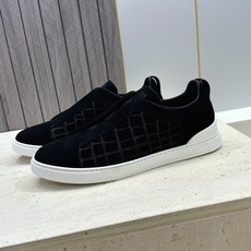 (仅男码) Zegna TS-SECONDSKIN 经典商务弹力交叉松紧带舒适休闲男鞋 杰尼亚TriPle Stitc (仅男码) Zegna TS-SECONDSKIN 经典商务弹力交叉松紧带舒适休闲男鞋 杰尼亚TriPle Stitc