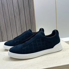 (仅男码) Zegna TS-SECONDSKIN 经典商务弹力交叉松紧带舒适休闲男鞋 杰尼亚TriPle Stitc (仅男码) Zegna TS-SECONDSKIN 经典商务弹力交叉松紧带舒适休闲男鞋 杰尼亚TriPle Stitc