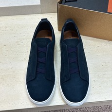 (仅男码) Zegna TS-SECONDSKIN 经典商务弹力交叉松紧带舒适休闲男鞋 杰尼亚TriPle Stitc (仅男码) Zegna TS-SECONDSKIN 经典商务弹力交叉松紧带舒适休闲男鞋 杰尼亚TriPle Stitc