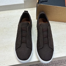 (仅男码) Zegna TS-SECONDSKIN 经典商务弹力交叉松紧带舒适休闲男鞋 杰尼亚TriPle Stitc (仅男码) Zegna TS-SECONDSKIN 经典商务弹力交叉松紧带舒适休闲男鞋 杰尼亚TriPle Stitc