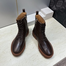 CELINE 2026秋冬新款系带机车女短靴 瑟琳字母logo厚底低跟圆头骑士军靴 材质鞋面进口小牛皮/进口羊猄皮+水染 CELINE 2026秋冬新款系带机车女短靴 瑟琳字母logo厚底低跟圆头骑士军靴 材质鞋面进口小牛皮/进口羊猄皮+水染