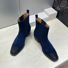 CELINE 2026秋冬新款游牧风格机车女短靴 瑟琳字母logo粗跟尖头切尔西骑士靴 材质鞋面定制进口小牛皮/进口羊猄 CELINE 2026秋冬新款游牧风格机车女短靴 瑟琳字母logo粗跟尖头切尔西骑士靴 材质鞋面定制进口小牛皮/进口羊猄