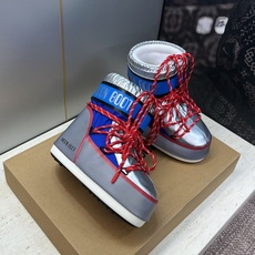 MOON BOOT 2026秋冬新款情侣新款时尚系带拼色女短靴 Park Soulmate 防寒保暖羽绒平底圆头雪地靴 MOON BOOT 2026秋冬新款情侣新款时尚系带拼色女短靴 Park Soulmate 防寒保暖羽绒平底圆头雪地靴