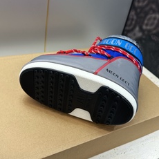 MOON BOOT 2026秋冬新款情侣新款时尚系带拼色女短靴 Park Soulmate 防寒保暖羽绒平底圆头雪地靴 MOON BOOT 2026秋冬新款情侣新款时尚系带拼色女短靴 Park Soulmate 防寒保暖羽绒平底圆头雪地靴