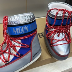 MOON BOOT 2026秋冬新款情侣新款时尚系带拼色女短靴 Park Soulmate 防寒保暖羽绒平底圆头雪地靴 MOON BOOT 2026秋冬新款情侣新款时尚系带拼色女短靴 Park Soulmate 防寒保暖羽绒平底圆头雪地靴