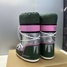 MOON BOOT 2026秋冬新款情侣新款时尚系带拼色中筒女靴 Park Soulmate 防寒保暖羽绒平底圆头雪地 MOON BOOT 2026秋冬新款情侣新款时尚系带拼色中筒女靴 Park Soulmate 防寒保暖羽绒平底圆头雪地