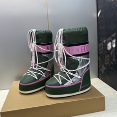 MOON BOOT 2026秋冬新款情侣新款时尚系带拼色中筒女靴 Park Soulmate 防寒保暖羽绒平底圆头雪地 MOON BOOT 2026秋冬新款情侣新款时尚系带拼色中筒女靴 Park Soulmate 防寒保暖羽绒平底圆头雪地