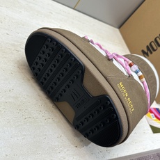 MOON BOOT 2026秋冬新款情侣新款时尚系带拼色女短靴 Park Soulmate 防寒保暖羽绒平底圆头雪地靴 MOON BOOT 2026秋冬新款情侣新款时尚系带拼色女短靴 Park Soulmate 防寒保暖羽绒平底圆头雪地靴
