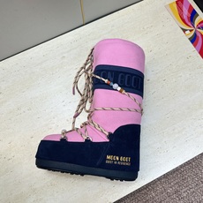 MOON BOOT 2026秋冬新款情侣新款时尚系带拼色中筒女靴 Park Soulmate 防寒保暖羽绒平底圆头雪地 MOON BOOT 2026秋冬新款情侣新款时尚系带拼色中筒女靴 Park Soulmate 防寒保暖羽绒平底圆头雪地